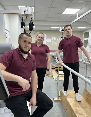 Команда Unicam у реабілітаційному залі